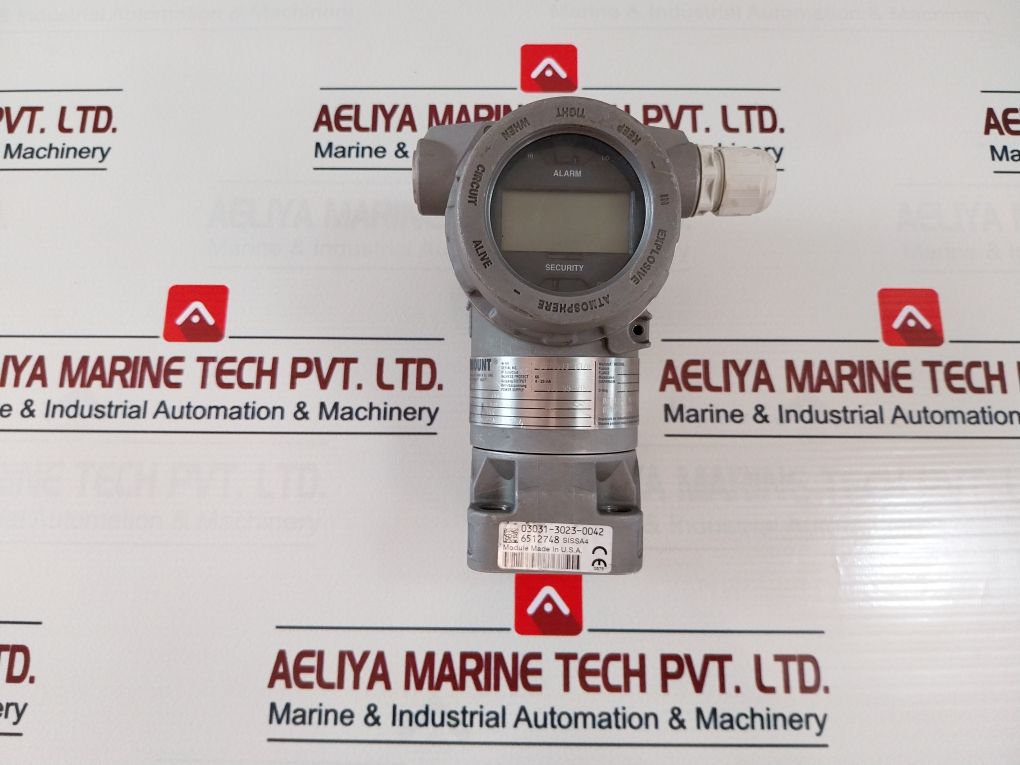 Rosemount 03031-3023-0042 Pressure Transmitter 400 Bar