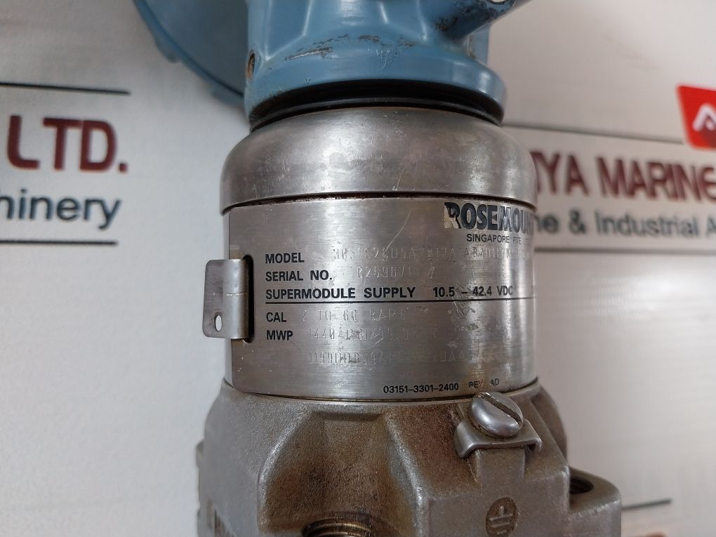 Rosemount 03151-3301-2400 Pressure Transmitter 4-20Ma