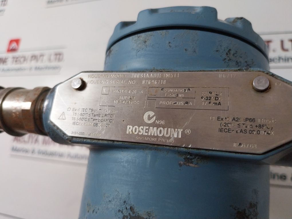 Rosemount 03151-3301-2400 Pressure Transmitter 4-20Ma