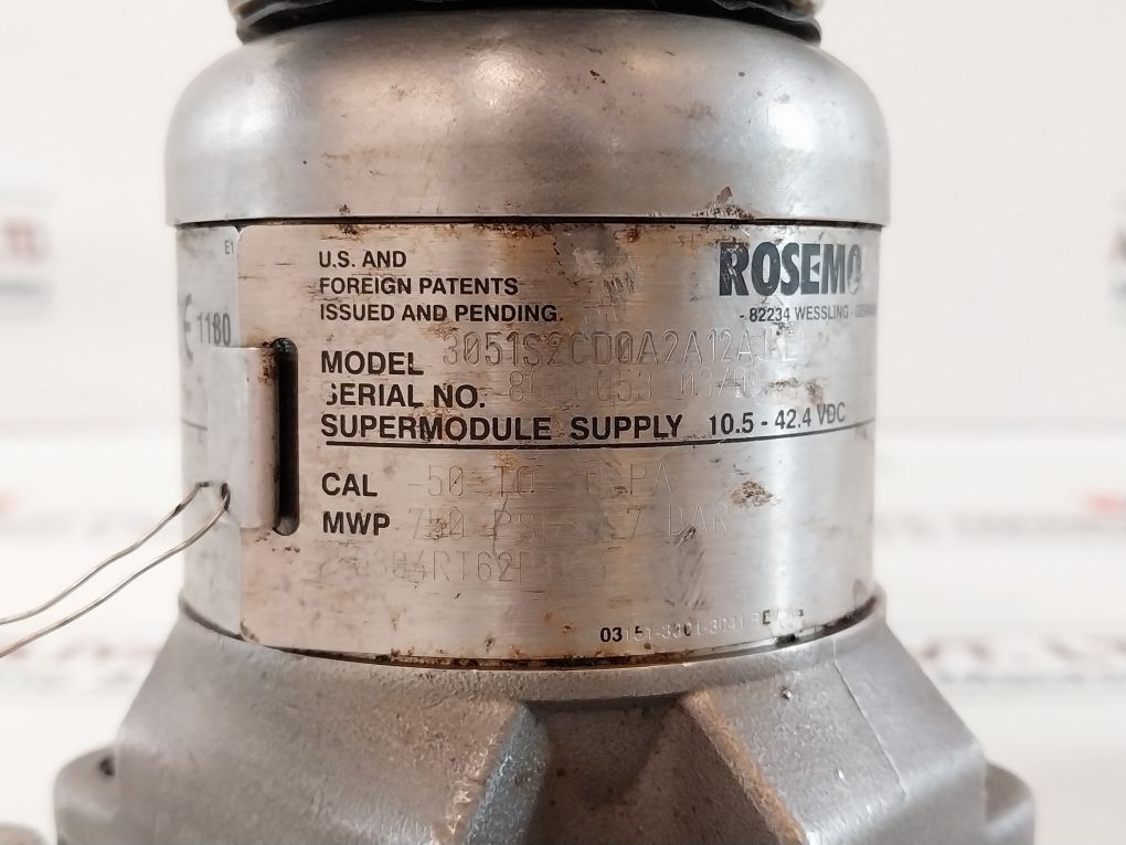 Rosemount 3051S2Cd0A2A12A1Ke1L4M5P1Q4 Pressure Transmitter 300S1Kae1M5