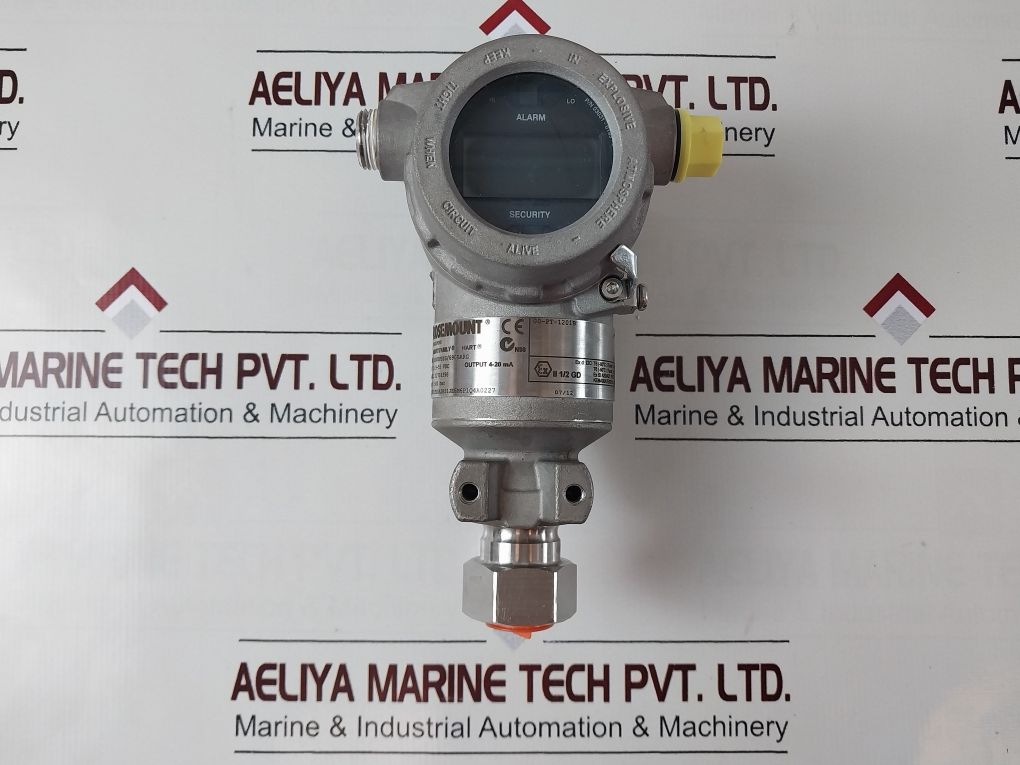 Rosemount 3051Tg5A2B31Je8M6P1Q4A0227 Pressure Transmitter Set 10000Psig/690Barg