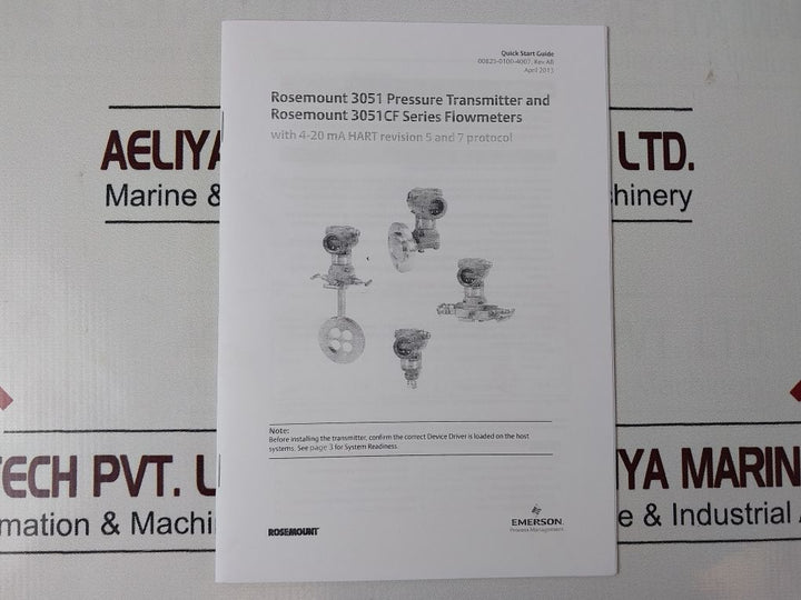 Rosemount 3051Tg5A2B31Je8M6P1Q4A0227 Pressure Transmitter Set 10000Psig/690Barg