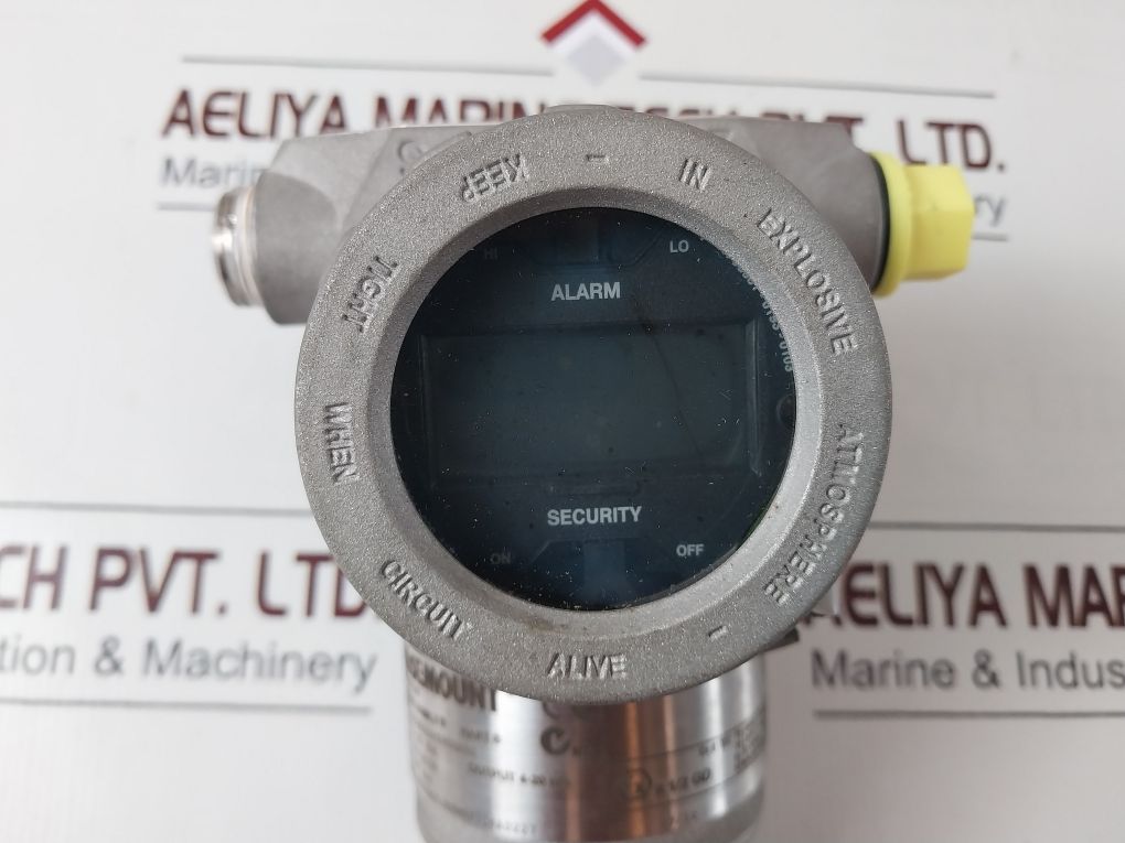 Rosemount 3051Tg5A2B31Je8M6P1Q4A0227 Pressure Transmitter Set 10000Psig/690Barg