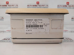 Rosemount 1055-01-10-20 Solu Comp Ii Conductivity Meter 115-230V Ac