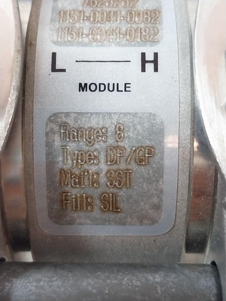 Rosemount 1151 Dp8S22B7M7E8L4 D2W704 Alphaline Pressure Transmitter