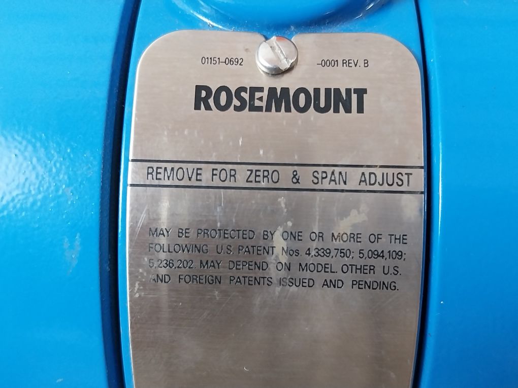 Rosemount 1151 Dp8S22B7M7E8L4 D2W704 Alphaline Pressure Transmitter