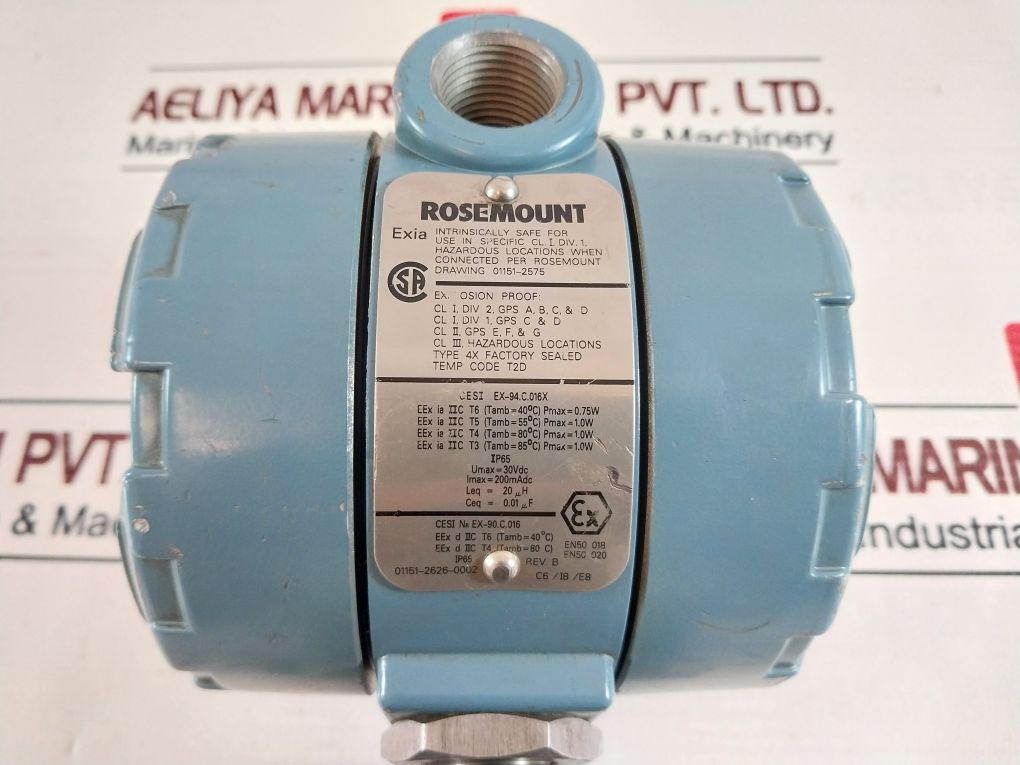 Rosemount 1151 Smart Pressure Transmitter 30Vdc