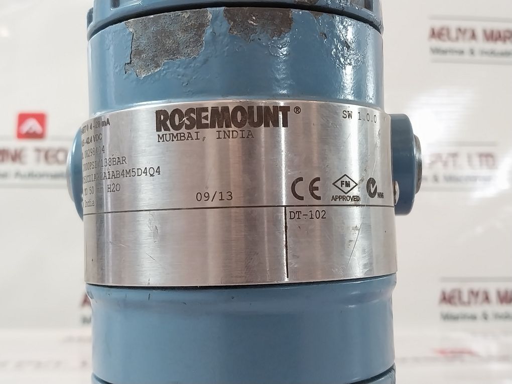Rosemount 2051Cd1A22A1Ab4M5D4Q4 Pressure Transmitter 4-20Ma