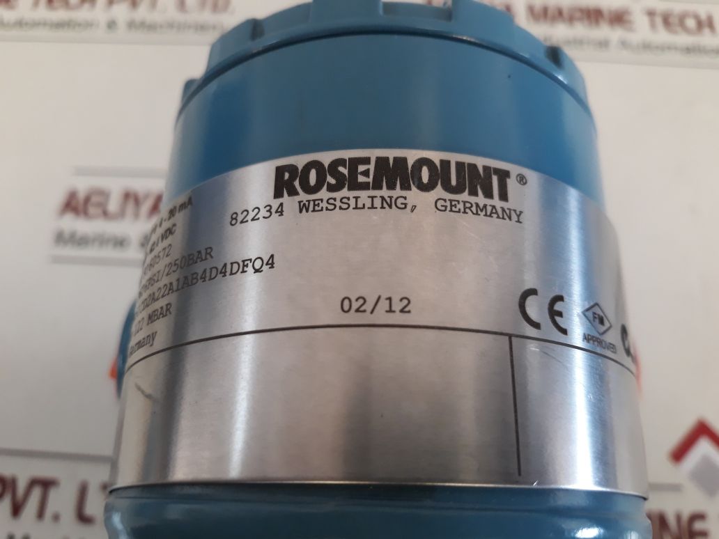 Rosemount 2051Cd2A22A1Ab4D4Dfq4 Pressure Transmitter 20 Ma