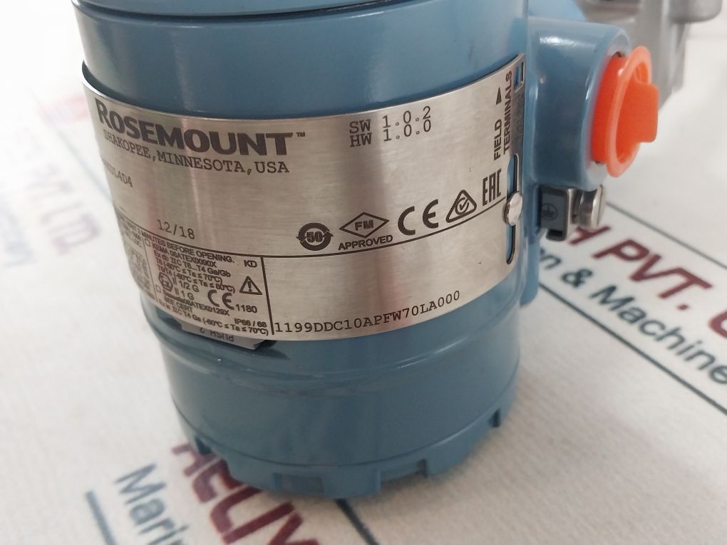 Rosemount 2051Cd2A22A1As2B4Kdl4D4 Differential Pressure Level Measurement 4X