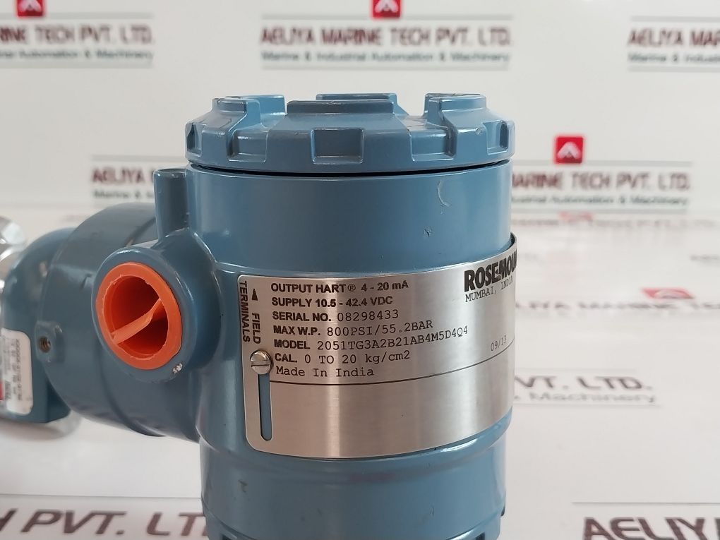 Rosemount 2051Tg3A2B21Ab4M5D4Q4 Pressure Transmitter 10.5-42.4 Vdc