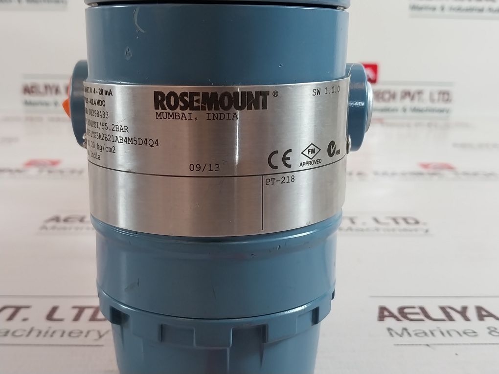 Rosemount 2051Tg3A2B21Ab4M5D4Q4 Pressure Transmitter 10.5-42.4 Vdc