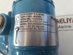 Rosemount 2051Tg3A2B21Ab4M5D4Q4 Pressure Transmitter