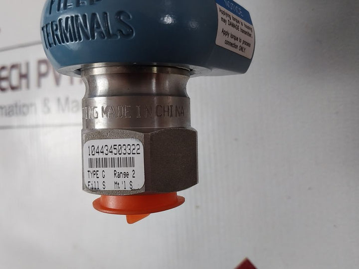 Rosemount 2088/2090 Smart Pressure Transmitter Set 2088 G2S22A2M5B4I1P1Q4Q8