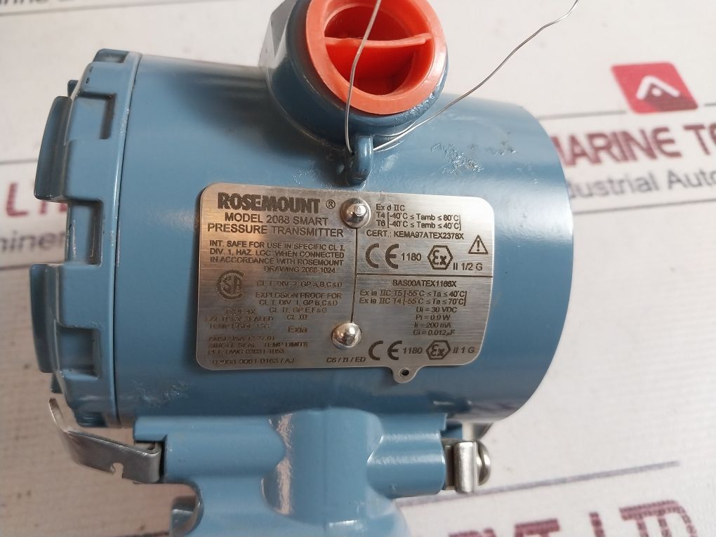 Rosemount 2088G3S22A1K6 Smart Pressure Transmitter