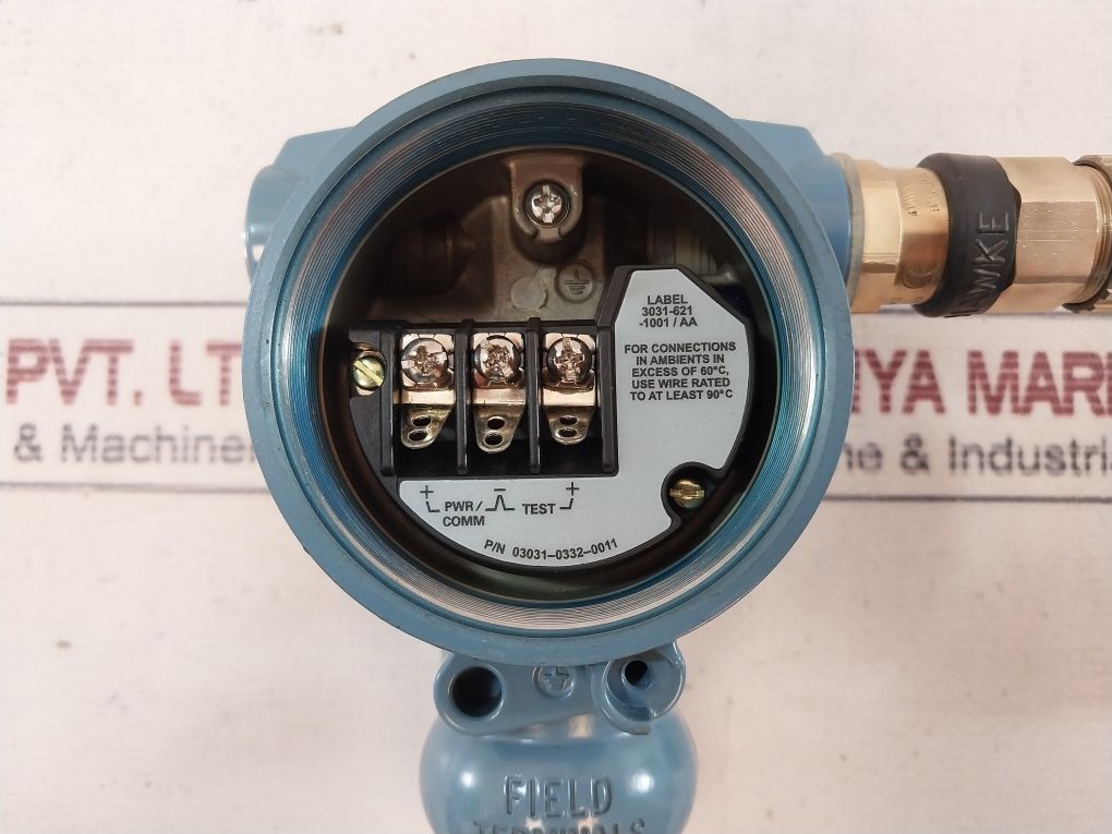 Rosemount 2088G3S22A2B4Q4 Pressure Transmitter 0 To 800 Psi