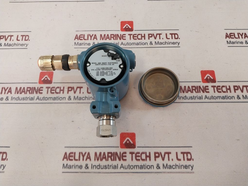 Rosemount 2088G3S22A2B4Q4 Pressure Transmitter 0 To 800 Psi