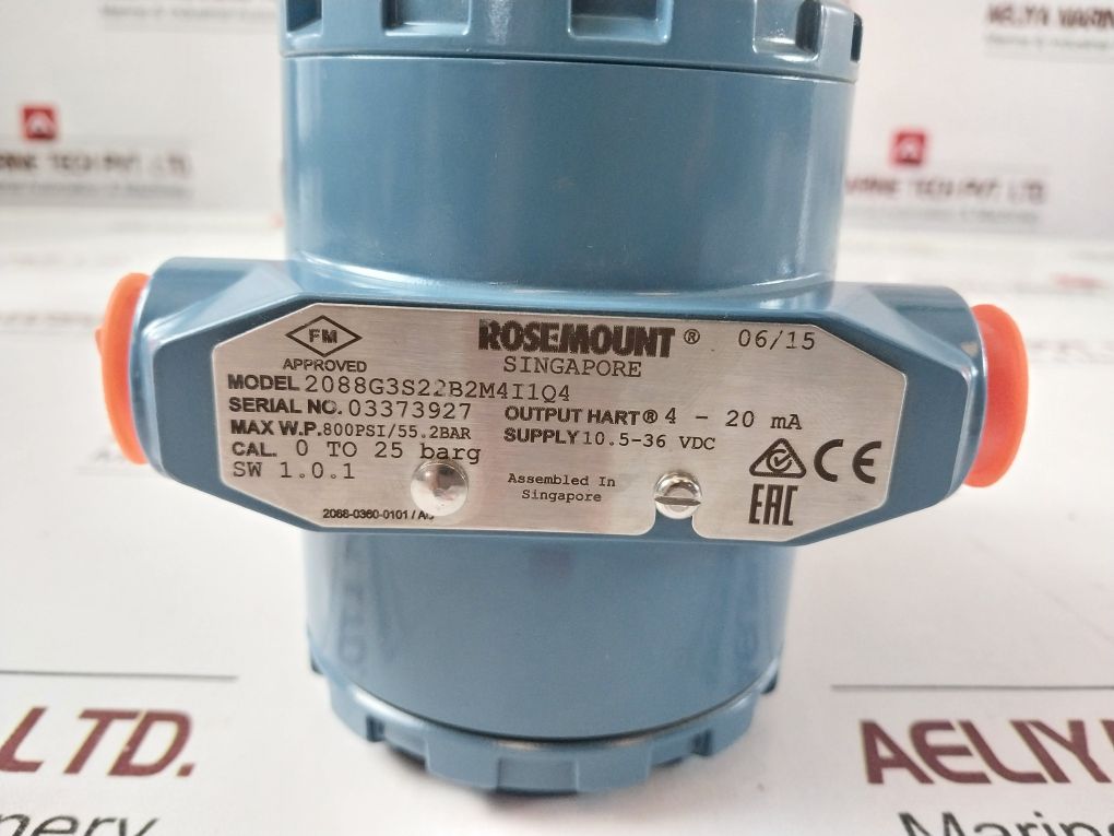 Rosemount 2088G3S22B2M4I1Q4 Pressure Transmitter