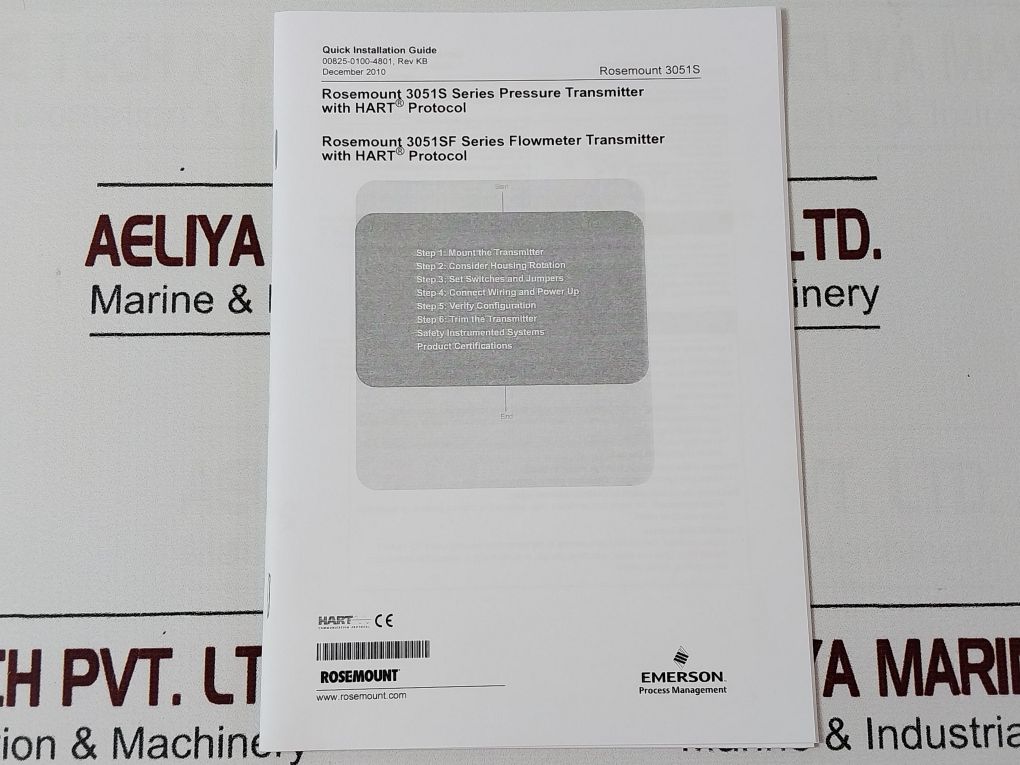 Rosemount 3051S2Tg3A2E11A1Bb4D1E7M5P1Q4Qtt1 Pressure Transmitter Set