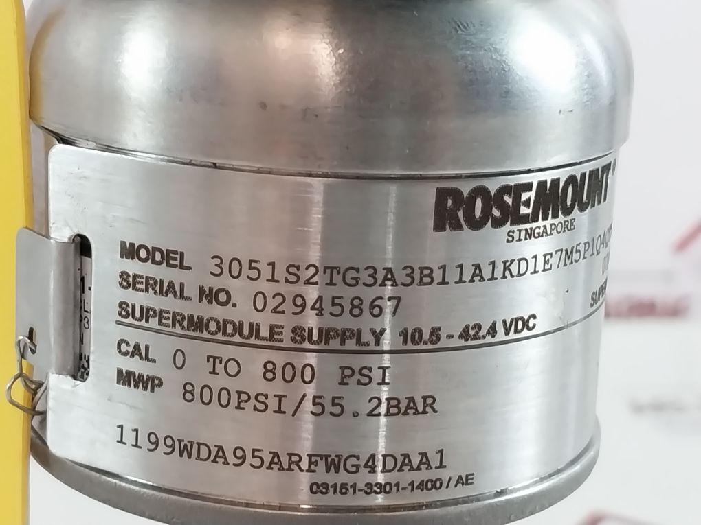 Rosemount 300S1Kad1E7M5T1 Pressure Transmitter 3051S2Tg3A3B11A1Kd1E7M5P1Q4Qtt1