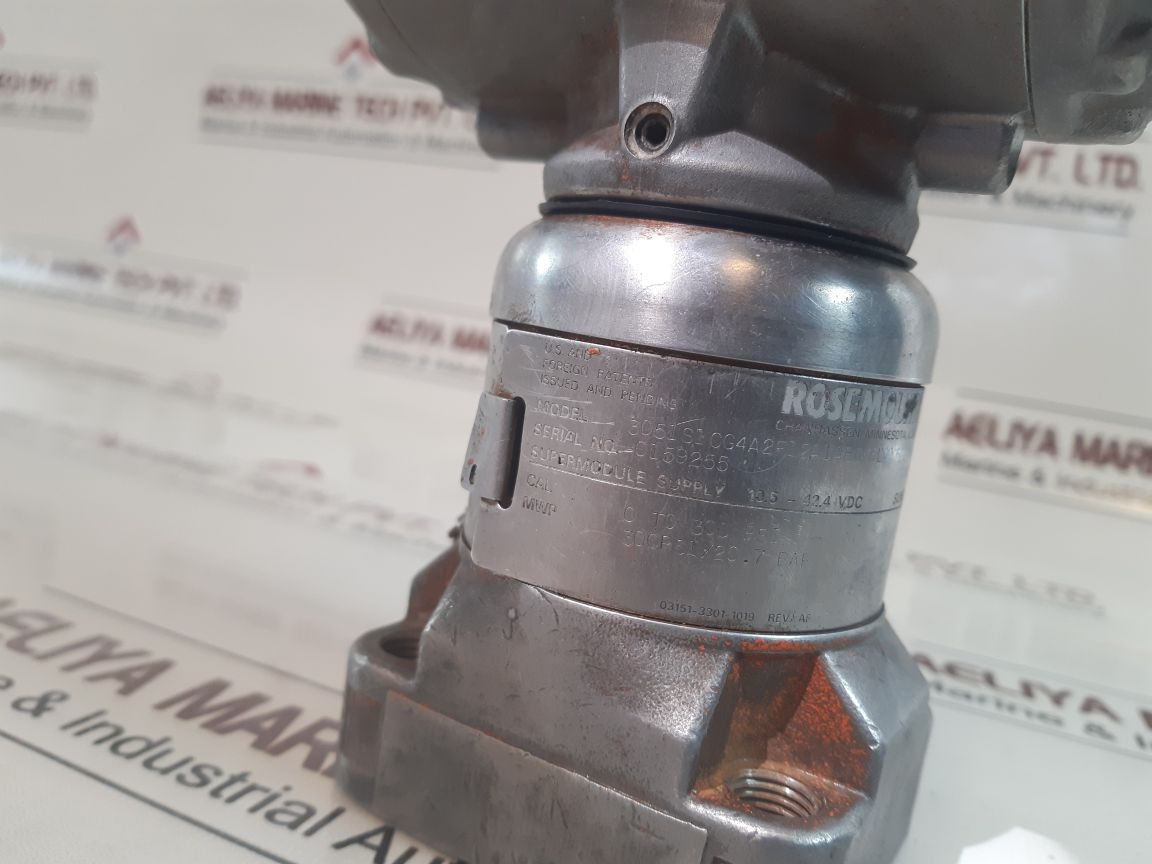 Rosemount 300S1Kfiam5 Pressure Transmitter 3151-3302-3035