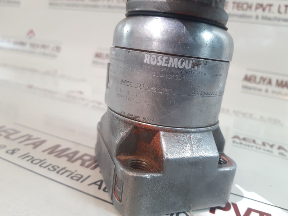 Rosemount 300S1Kfiam5 Pressure Transmitter 3151-3302-3035