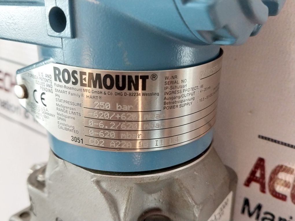 Rosemount 3051 200 Ma