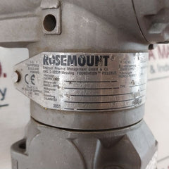 Rosemount 3051 Pressure Transmitter