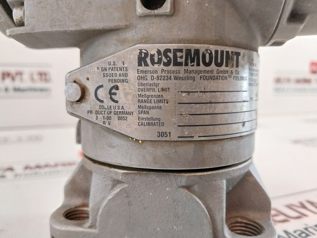 Rosemount 3051 Pressure Transmitter