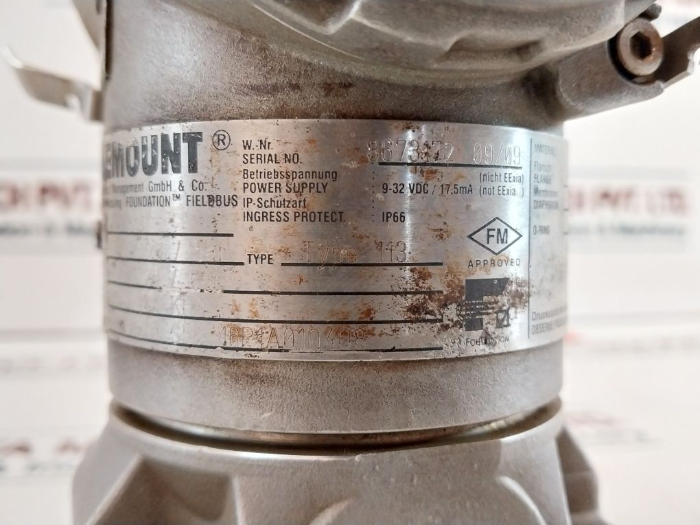 Rosemount 3051/3001 Fisco Pressure Transmitter