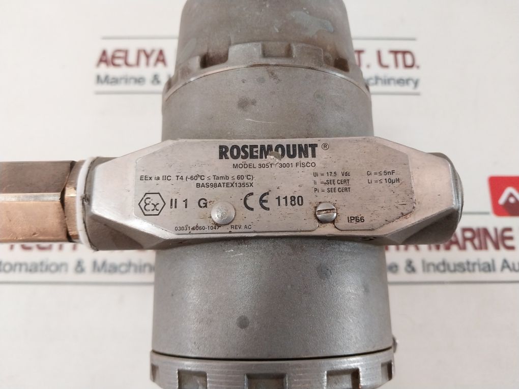Rosemount 3051/3001 Fisco Pressure Transmitter