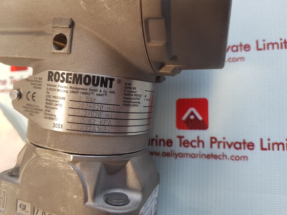 Rosemount 30513001 Pressure Transmitter