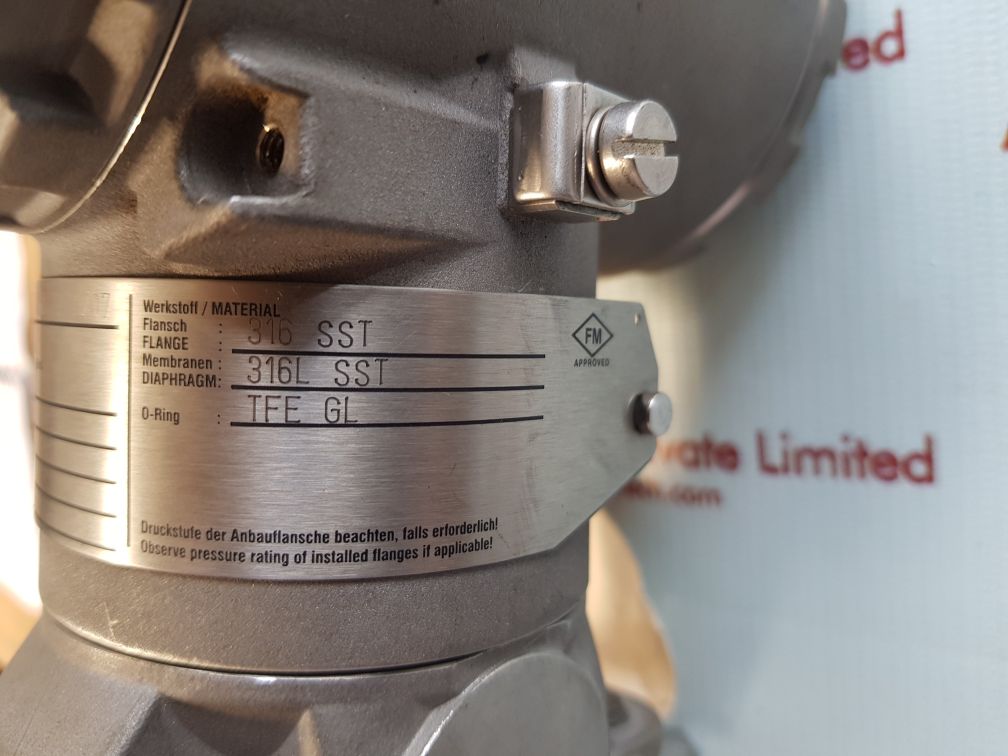 Rosemount 30513001 Pressure Transmitter