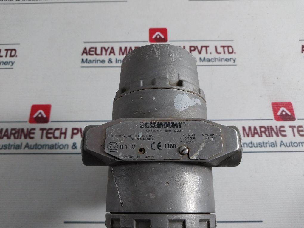 Rosemount 3051/3001 Pressure Transmitter 03031-0059-0051 Rev Ac