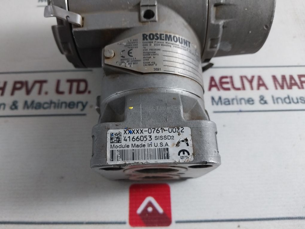 Rosemount 3051/3001 Pressure Transmitter 03031-0059-0051 Rev Ac