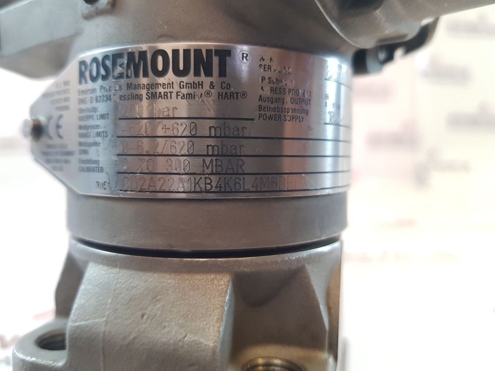 Rosemount 3051/3001 Pressure Transmitter 03031-0761-0022