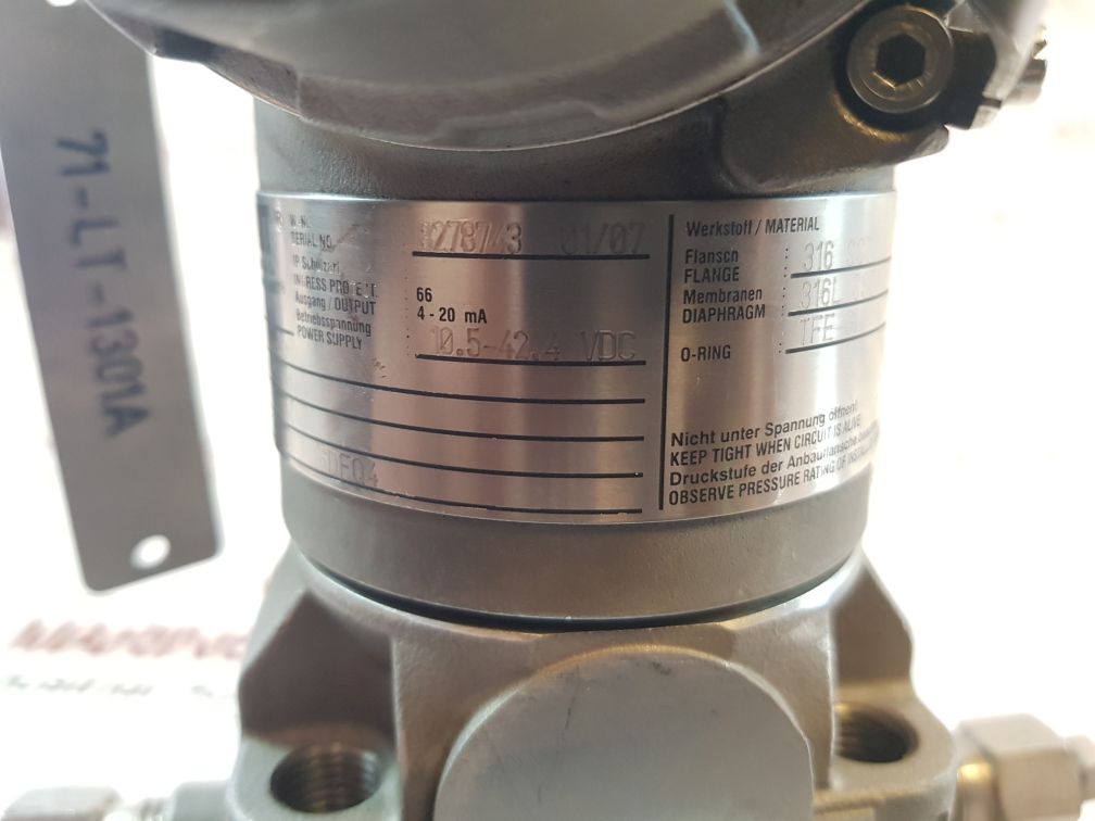 Rosemount 3051/3001 Pressure Transmitter 03031-0761-0022