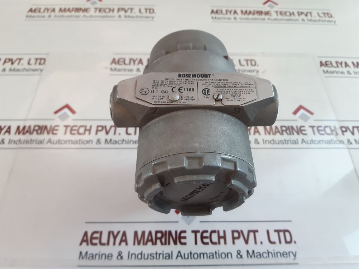 Rosemount 30513001 Pressure Transmitter Free Shipping