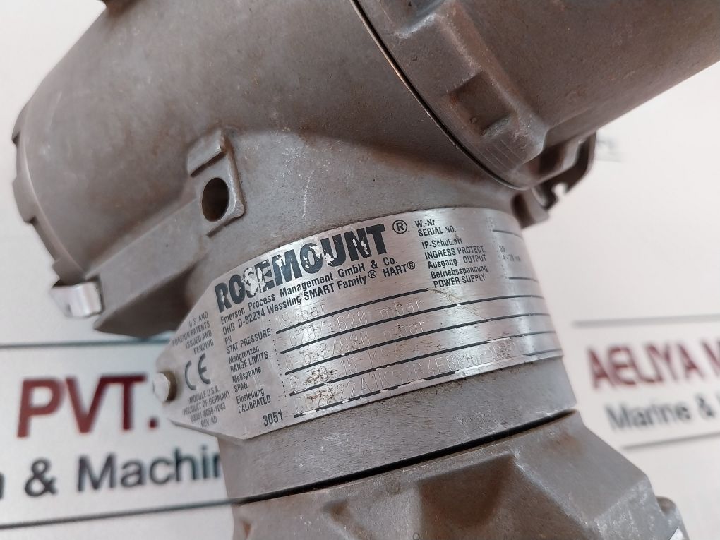Rosemount 3051 Cd2A22A1Ks2B4E8M6P1Q4Q8 Pressure Transmitter T90°C