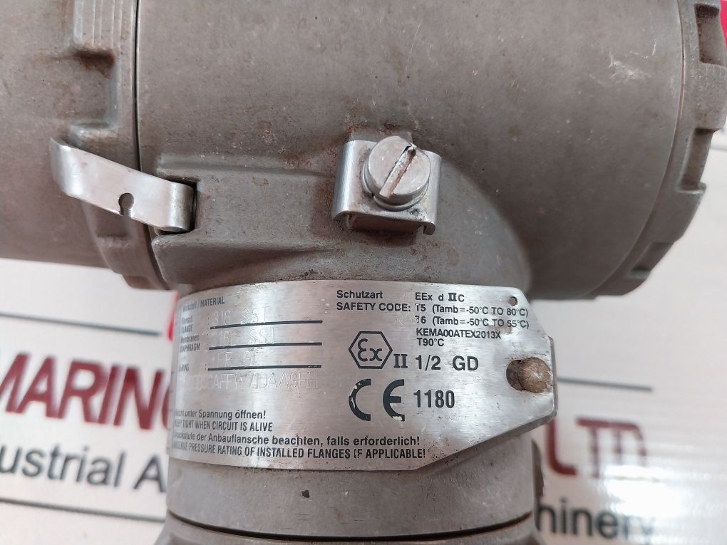 Rosemount 3051 Cd2A22A1Ks2B4E8M6P1Q4Q8 Pressure Transmitter T90°C