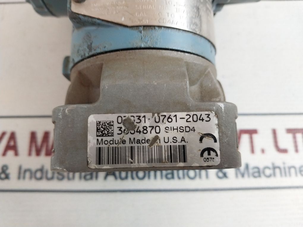 Rosemount 3051 Cd4A73A1Akdl4M5 Pressure Transmitter 