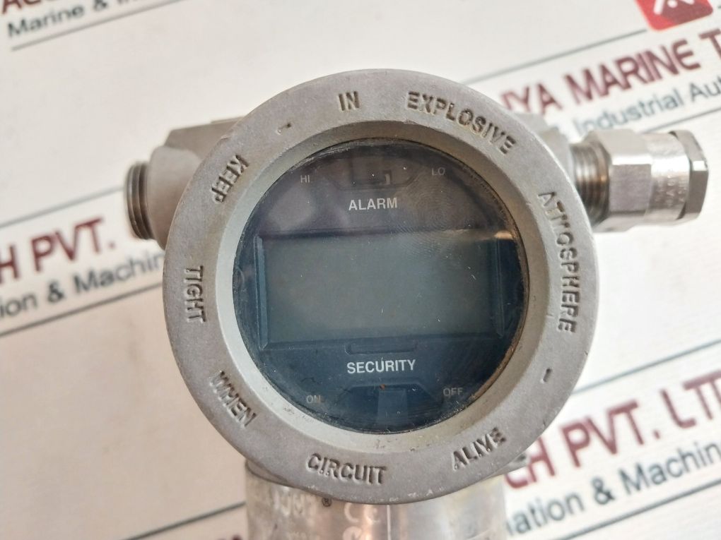 Rosemount 3051 Cg4A02A1Jm6E8P1S5Q4Q8 Pressure Transmitter