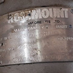 Rosemount 3051 Cg4A02A1Jm6E8P1S5Q4Q8 Pressure Transmitter 10.5-55 Vdc
