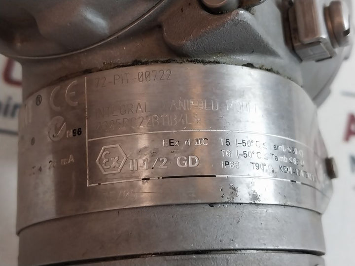 Rosemount 3051 Cg4A02A1Jm6E8P1S5Q4Q8 Pressure Transmitter 10.5-55 Vdc