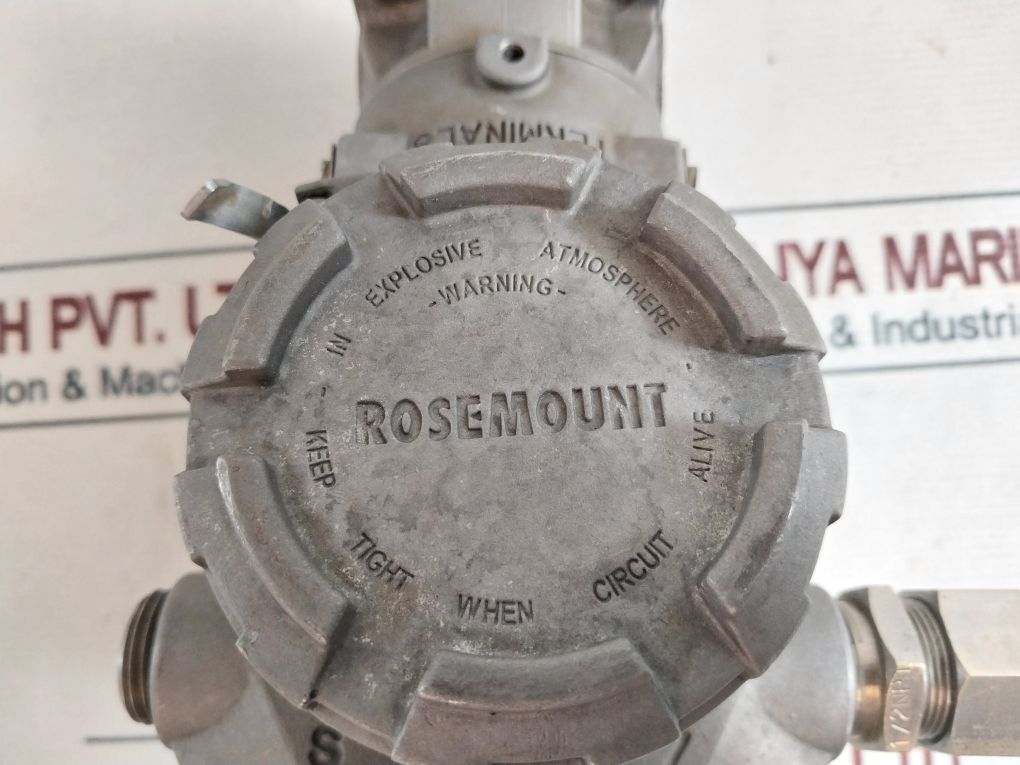 Rosemount 3051 Cg4A02A1Jm6E8P1S5Q4Q8 Pressure Transmitter 10.5-55 Vdc