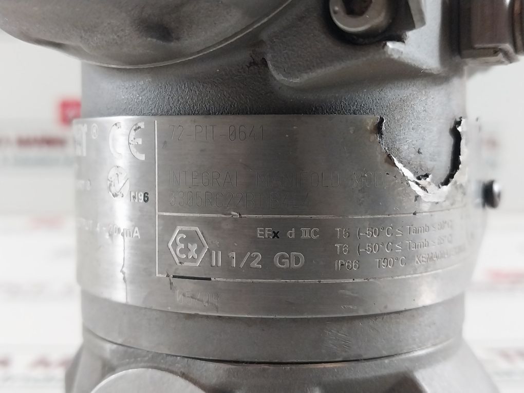 Rosemount 3051 Cg4A02A1Jm6E8P1S5Q4Q8 Pressure Transmitter