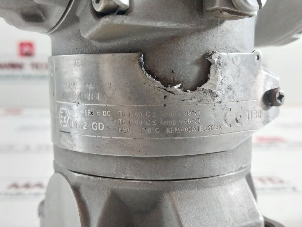 Rosemount 3051 Cg4A02A1Jm6E8P1S5Q4Q8 Pressure Transmitter