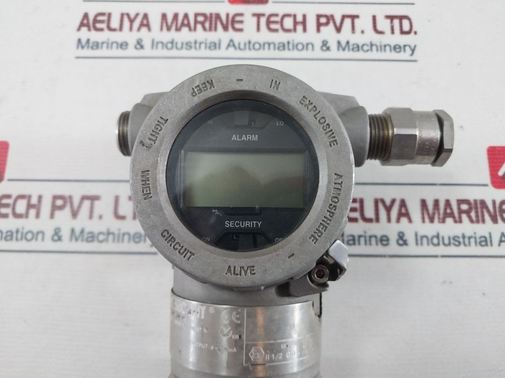 Rosemount 3051 Cg4A02A1Jm6E8P1S5Q4Q8 Pressure Transmitter