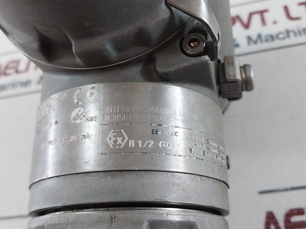 Rosemount 3051 Cg4A02A1Jm6E8P1S5Q4Q8 Pressure Transmitter