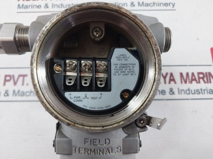 Rosemount 3051 Cg4A02A1Jm6E8P1S5Q4Q8 Pressure Transmitter